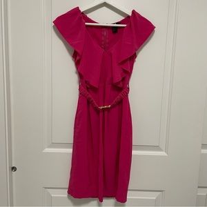 ✨2 for $20 / 3 for $25 ✨ Pink Belted H&M Dress Size 32